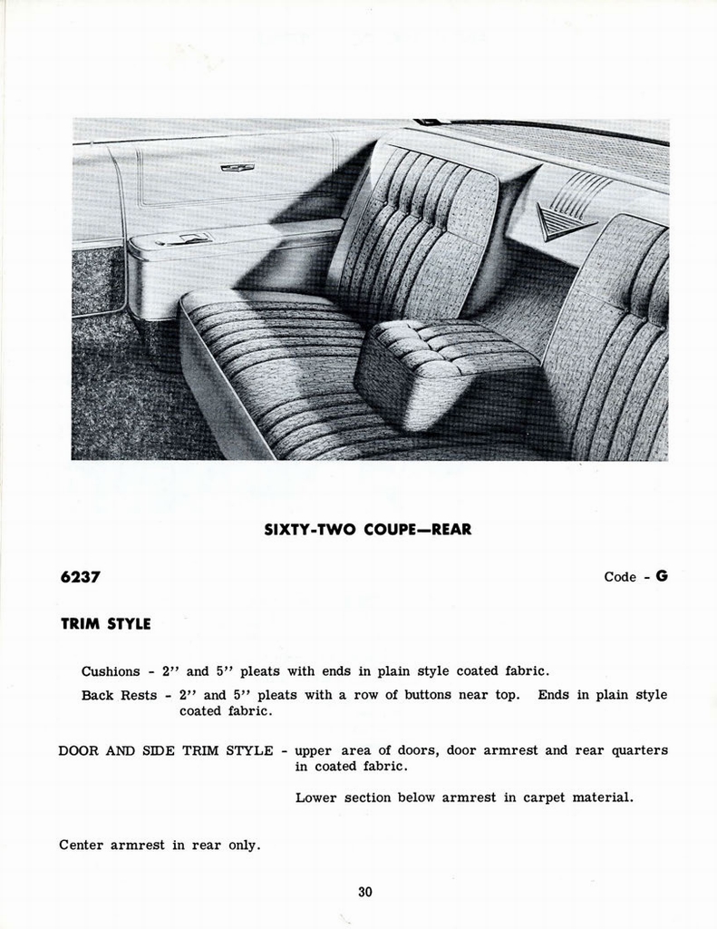 1960 Cadillac Optional Specifications Manual Page 29